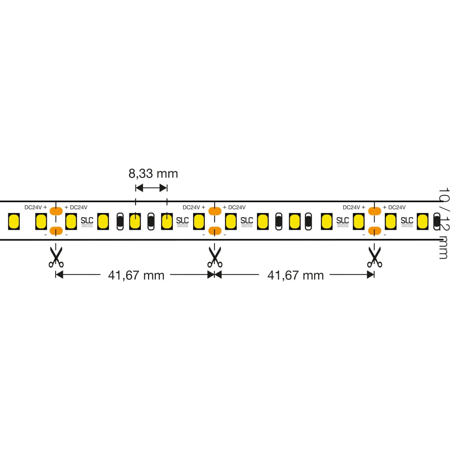 SLC LED-Strip Ultra Long iCC IP20 30m 240W 3.000K