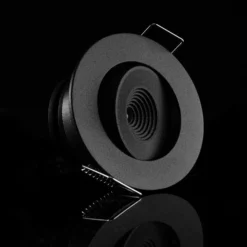 SLC MiniOne Tilt LED-Einbauleuchte schwarz 2.700 K