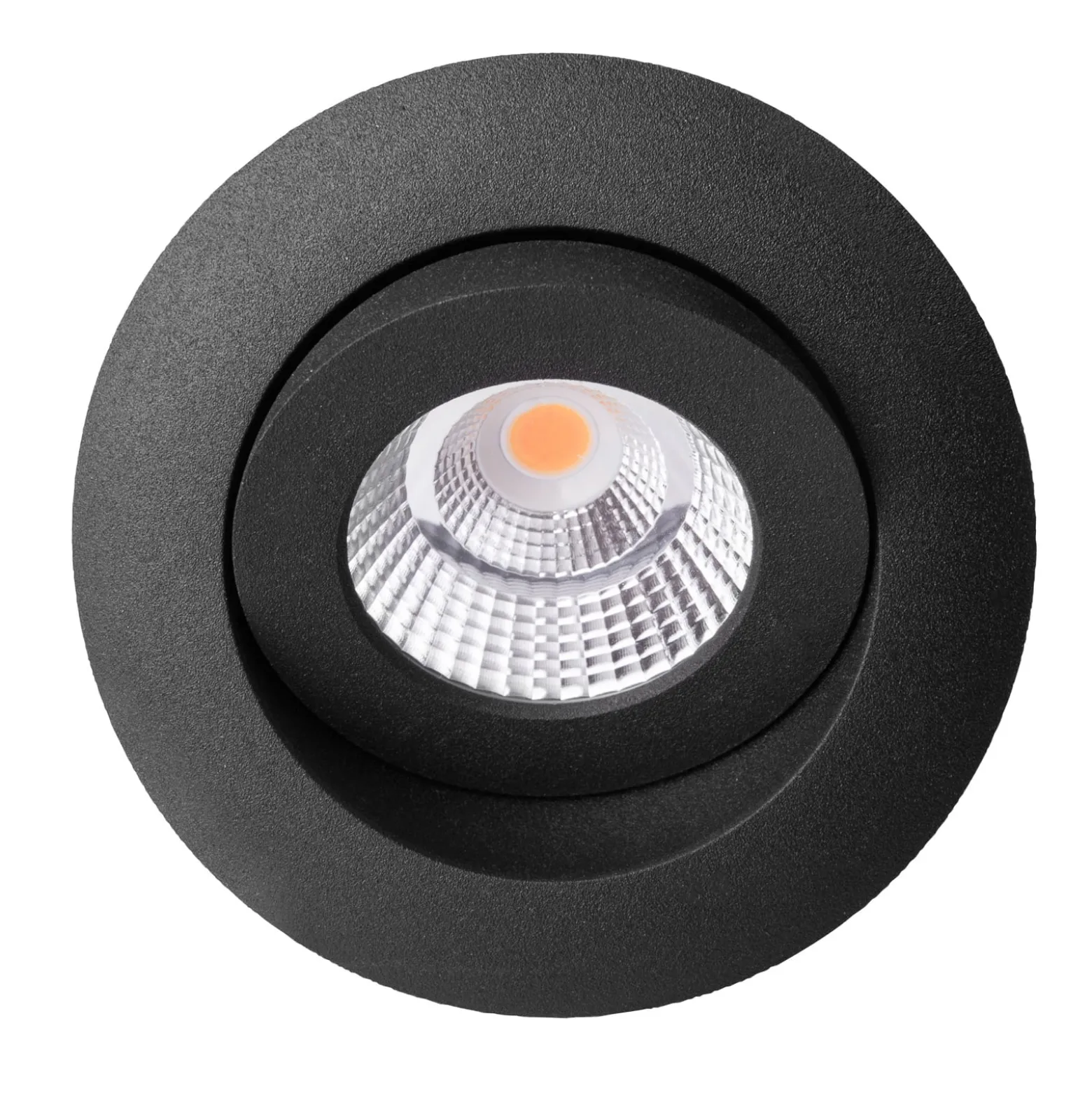 SLC One 360° LED-Einbauleuchte dim-to-warm schwarz