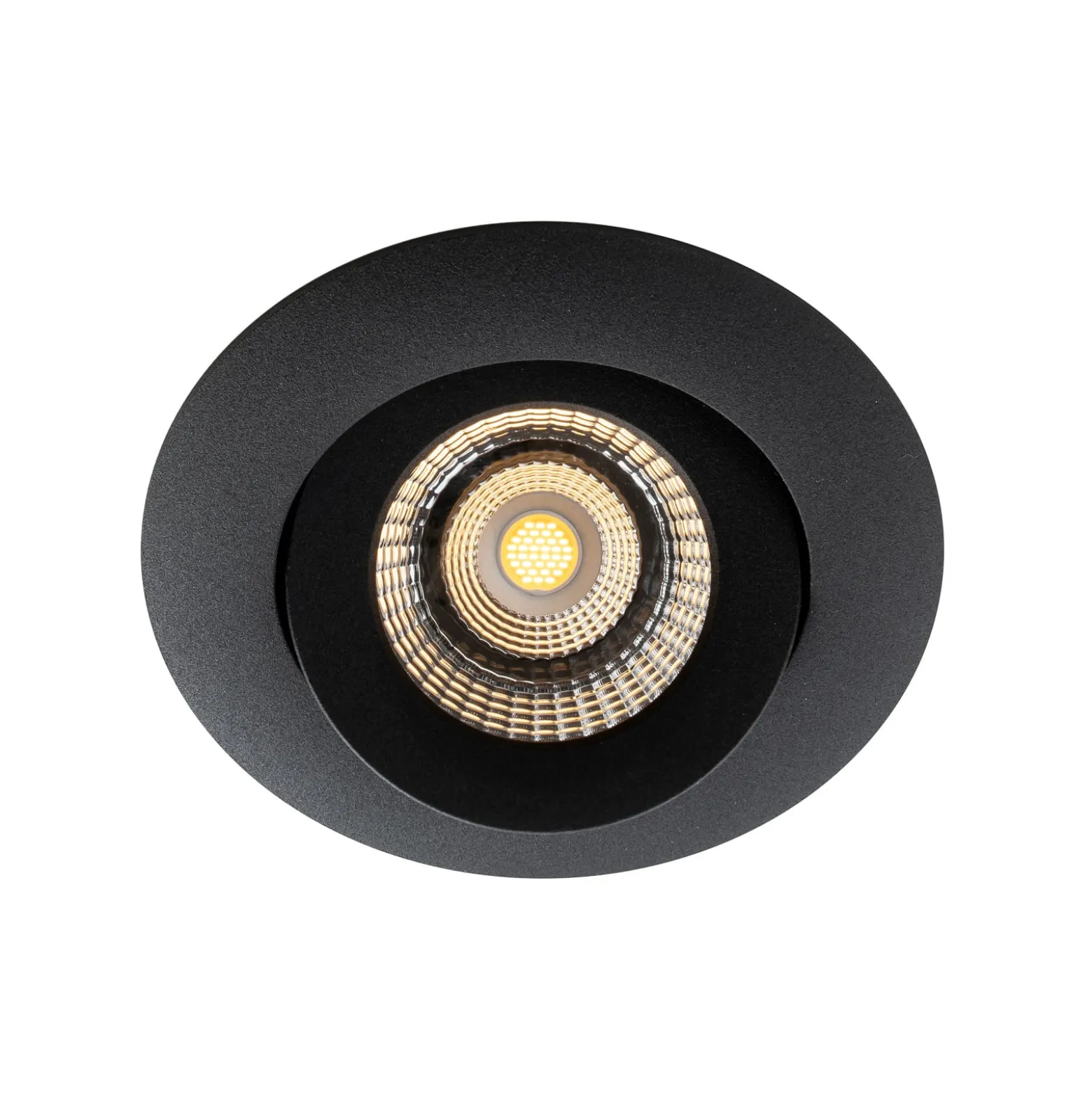 SLC One 360° LED-Einbauleuchte dim-to-warm schwarz