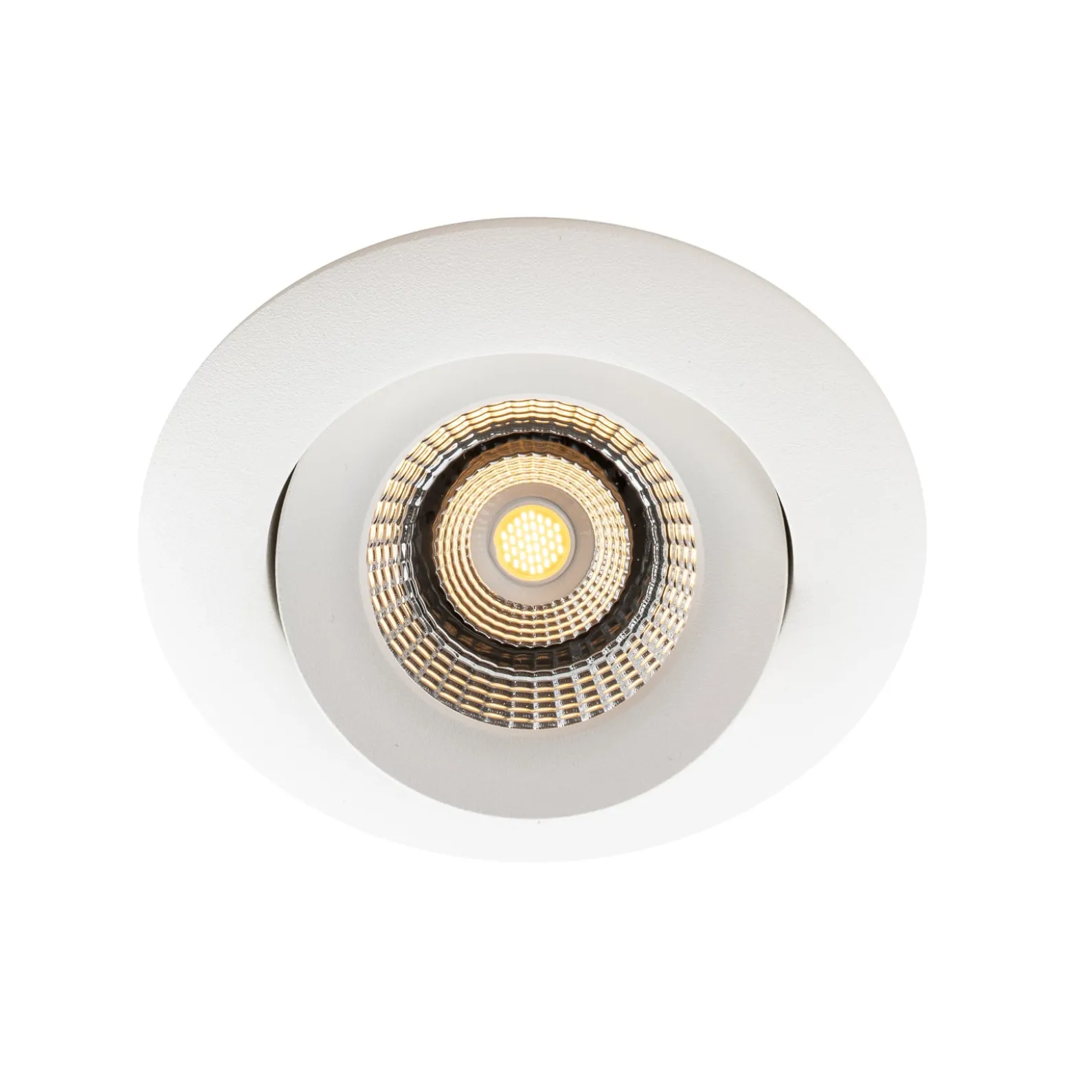 SLC One 360° LED-Einbauleuchte dim-to-warm weiß