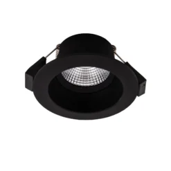 SLC One Soft LED-Einbauspot dim-to-warm schwarz