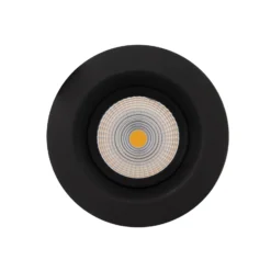 SLC One Soft LED-Einbauspot dim-to-warm schwarz