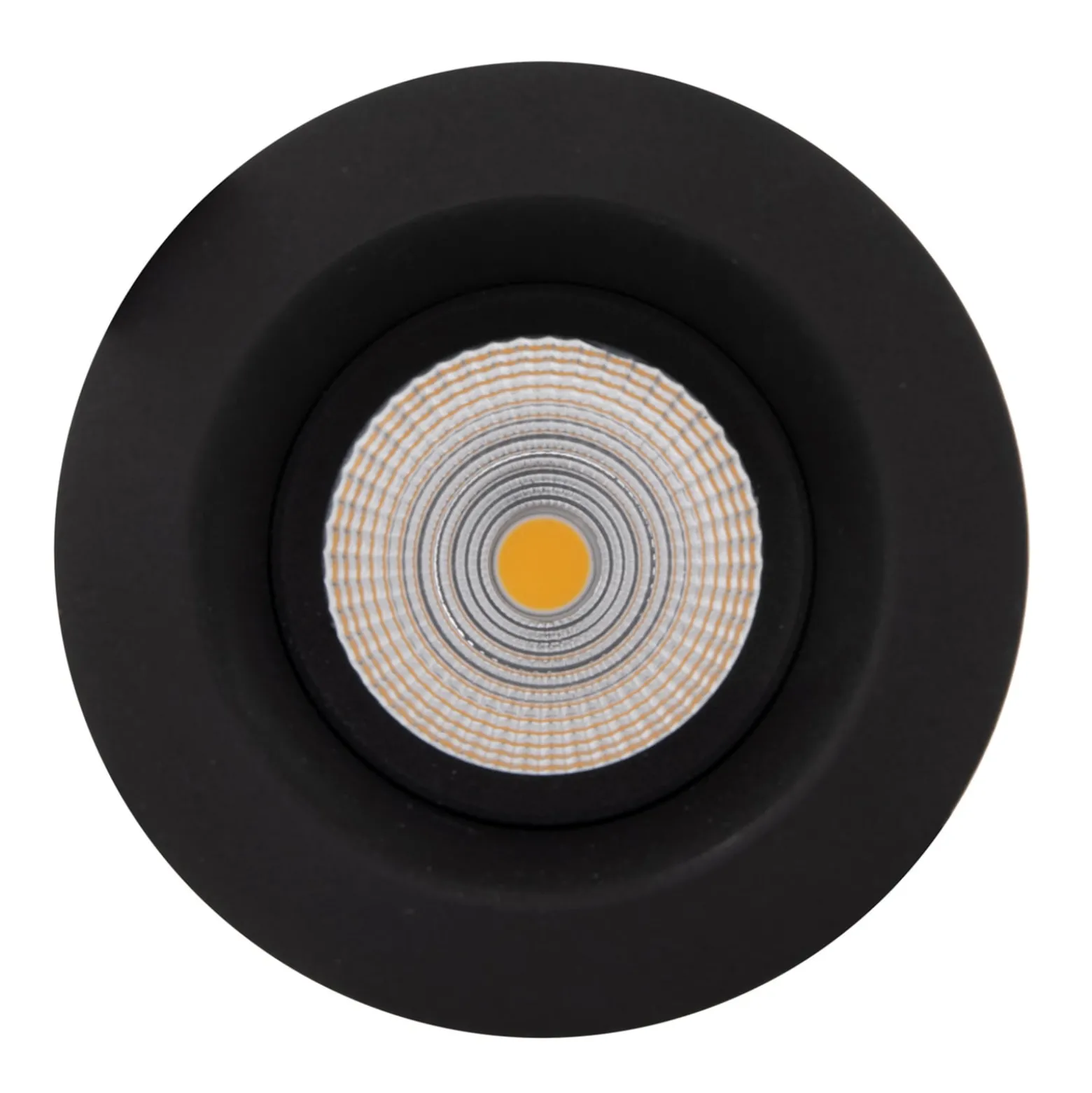 SLC One Soft LED-Einbauspot schwarz 3.000K