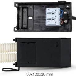 SLC One 360° SunLike LED-Einbauleuchte schwarz 930