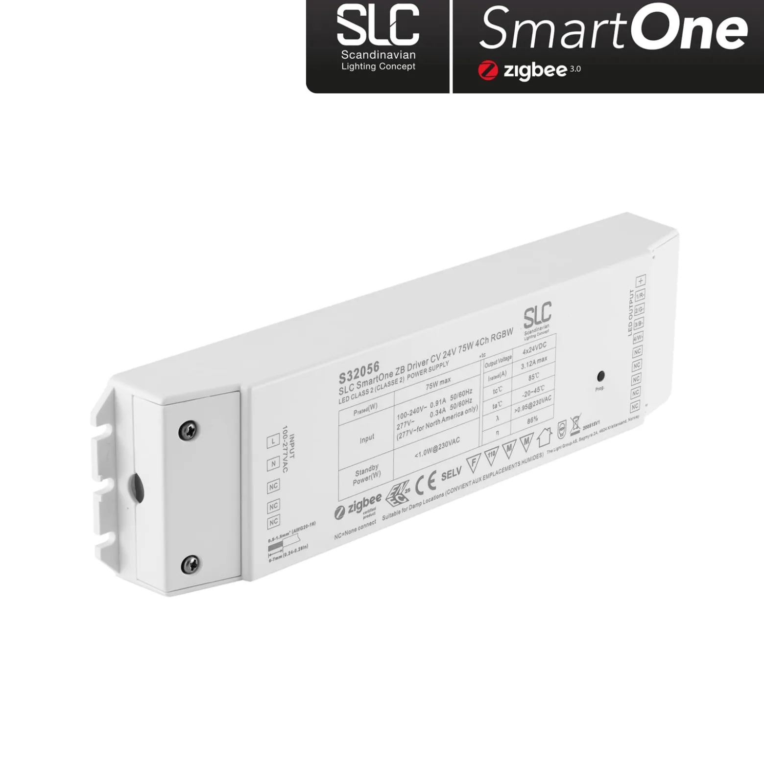 SLC SmartOne Netzteil ZigBee CV 24V 75W PWM RGBW