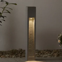 SLV Arrock Stone LED-Wegeleuchte aus Naturstein