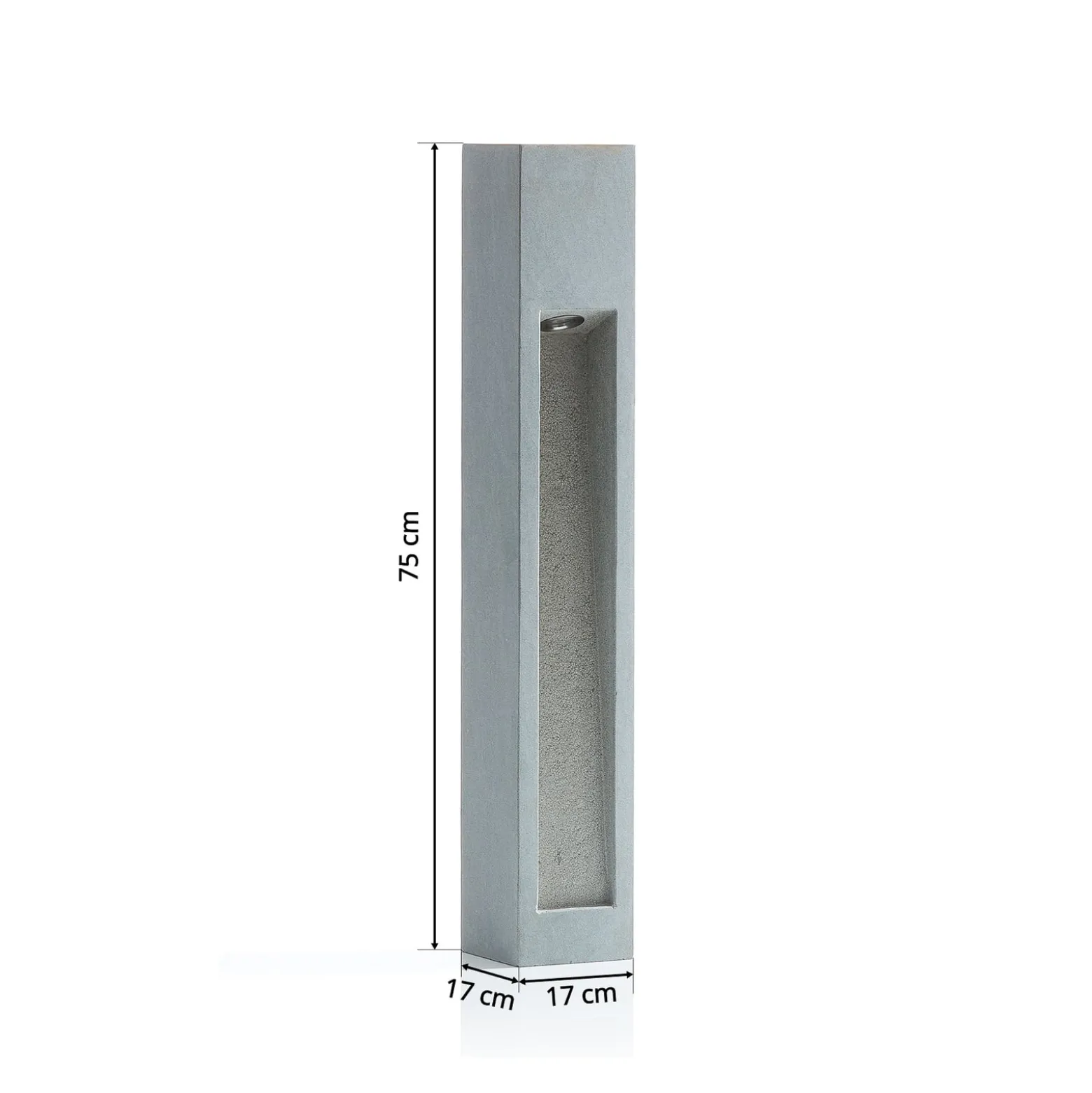 SLV Arrock Stone LED-Wegeleuchte aus Naturstein
