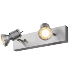 SLV Asto 2-flammiger Deckenspot mit Dekoring