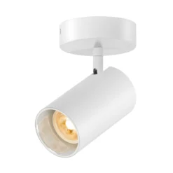 SLV Asto Tube Deckenspot GU10 einflammig weiß
