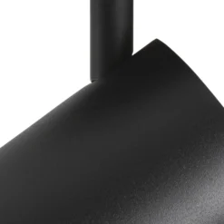 SLV Asto Tube Deckenspot GU10 zweiflammig schwarz