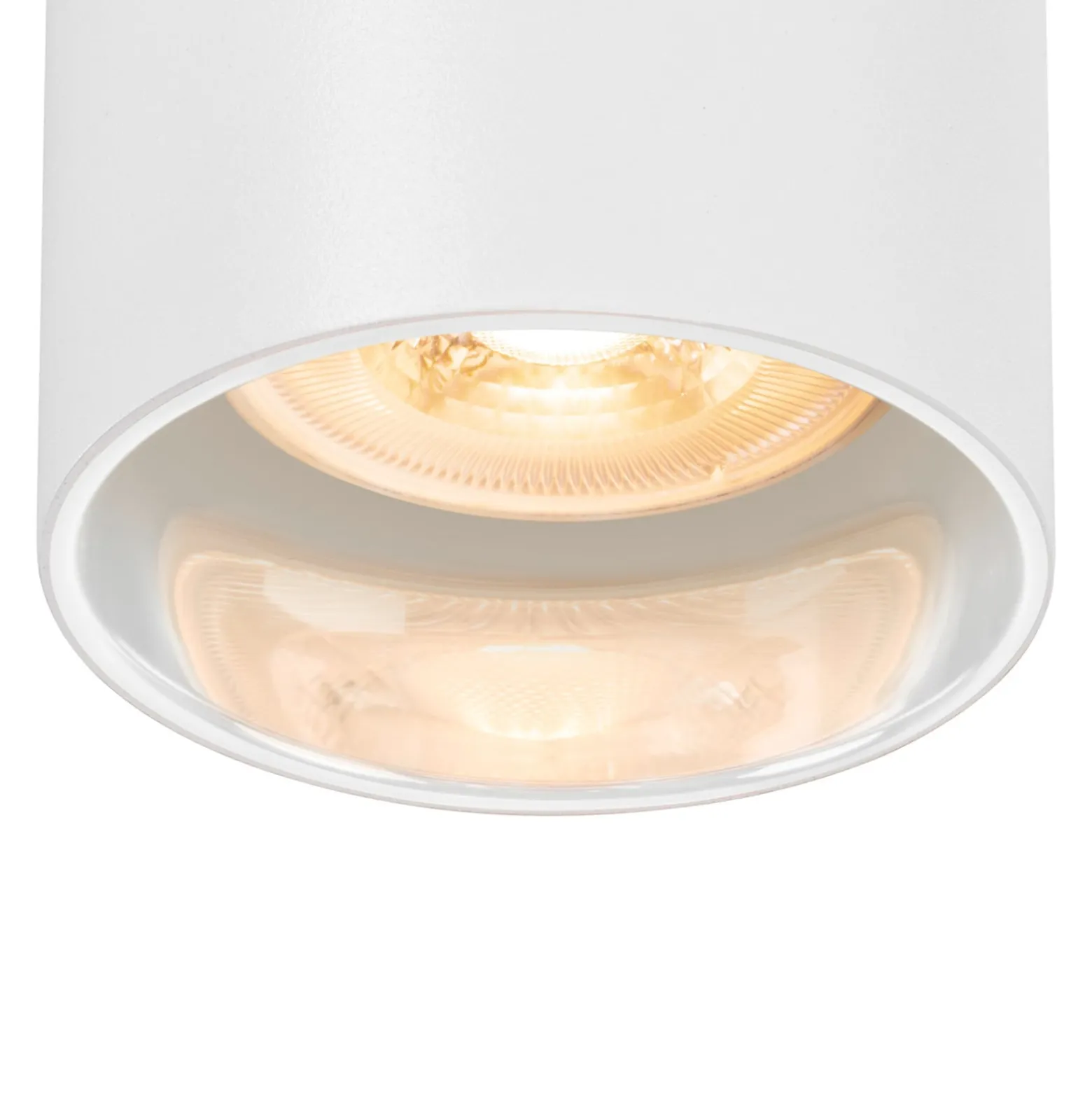 SLV Asto Tube Downlight GU10 einflammig weiß