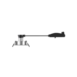 SLV Deckeneinbaulampe New Tria, alu, Aluminium, Länge 8,2 cm