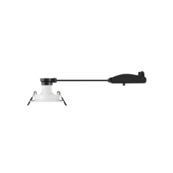 SLV Deckeneinbauleuchte New Tria, weiß, Alu, Länge 8,2 cm