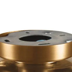 SLV Deckenlampe Pantilo Rope 19, braun/amber/gold, Glas