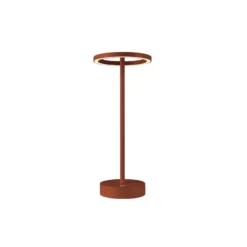 SLV LED-Akkulampe Vinolina One, rost, 2.700 K, Höhe 33 cm