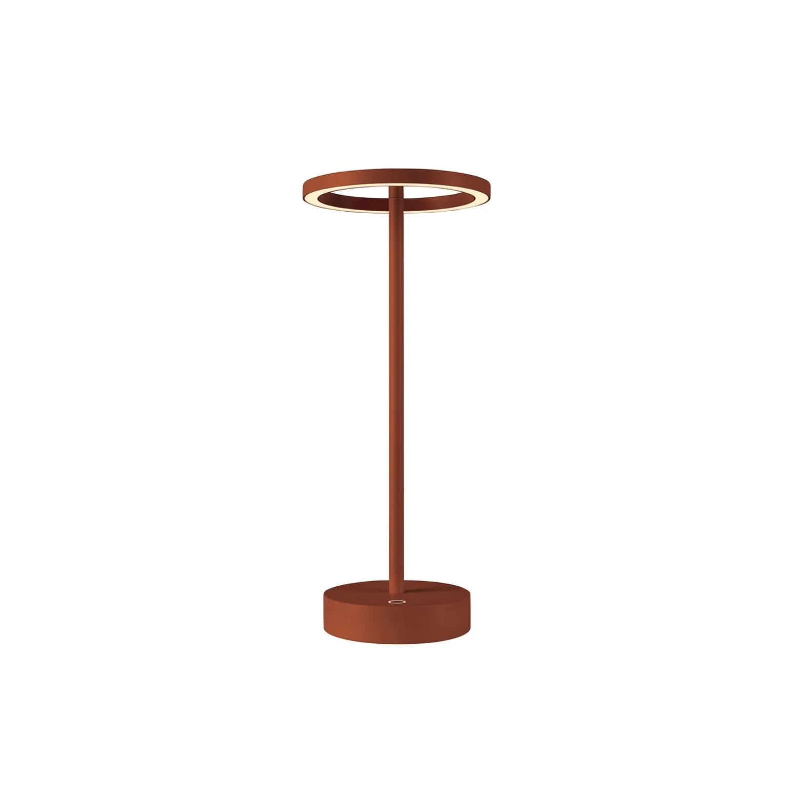 SLV LED-Akkulampe Vinolina One, rost, 2.700 K, Höhe 33 cm
