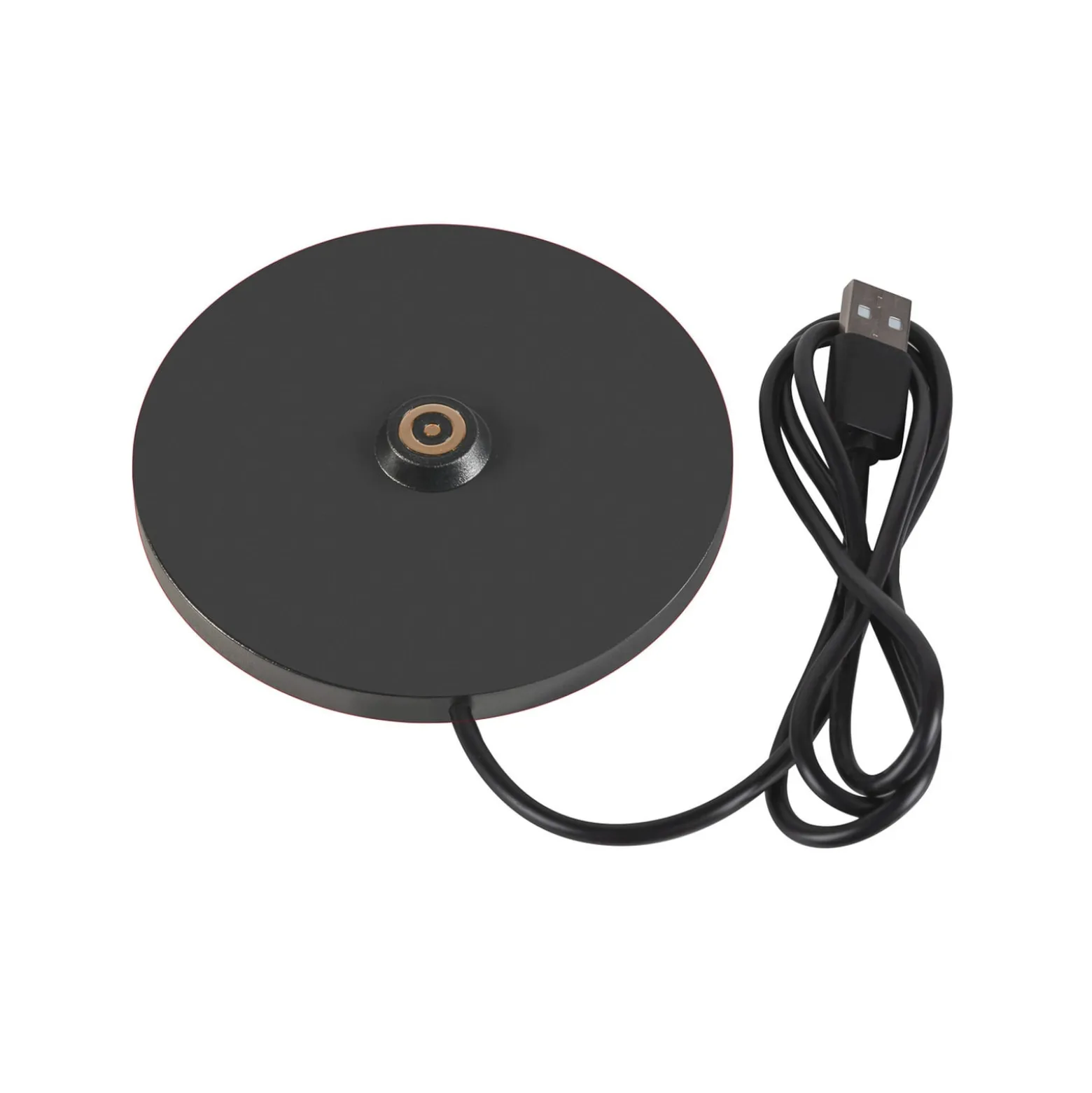 SLV LED-Akkulampe Vinolina Two, grün, Alu, Ø 11 cm, IP65