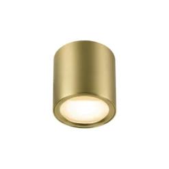 SLV LED-Deckenleuchte Oculus, messingfarben 9 cm dim to warm