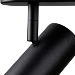 SLV LED-Deckenstrahler Noblo, schwarz, dim to warm, 40 cm