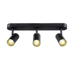 SLV LED-Deckenstrahler Noblo, schwarz, dim to warm, 40 cm