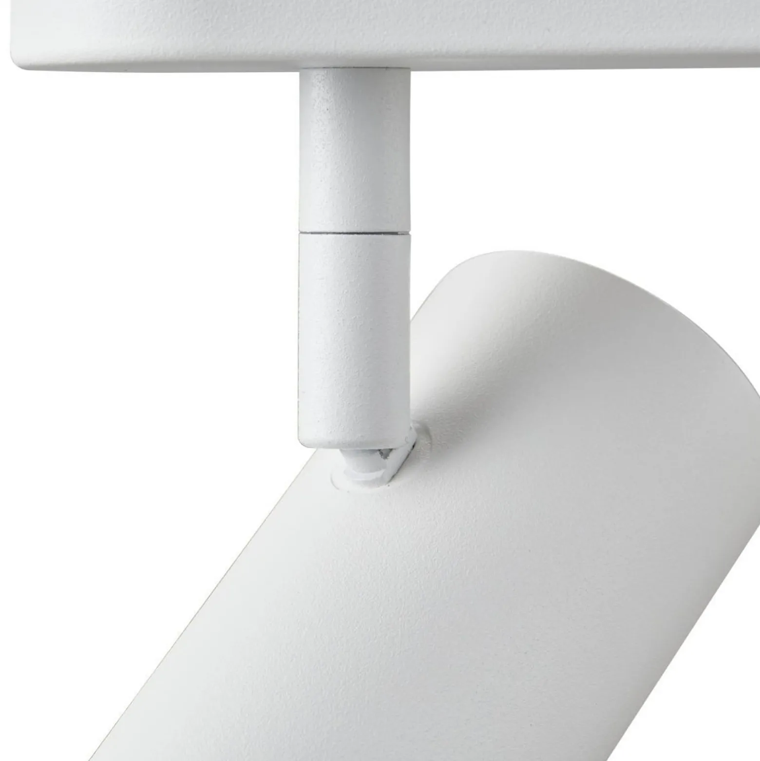 SLV LED-Deckenstrahler Noblo, weiß, 2.700 K, Länge 24 cm