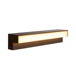 SLV L-Line Out LED-Sockelleuchte CCT, Höhe 10 cm