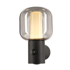 SLV Ovalisk Sensor-Außenwandleuchte CCT