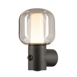 SLV Ovalisk Sensor-Außenwandleuchte CCT