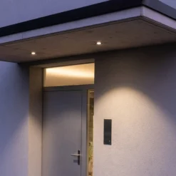 SLV Patta-I LED-Einbauleuchte rund, schwarz matt