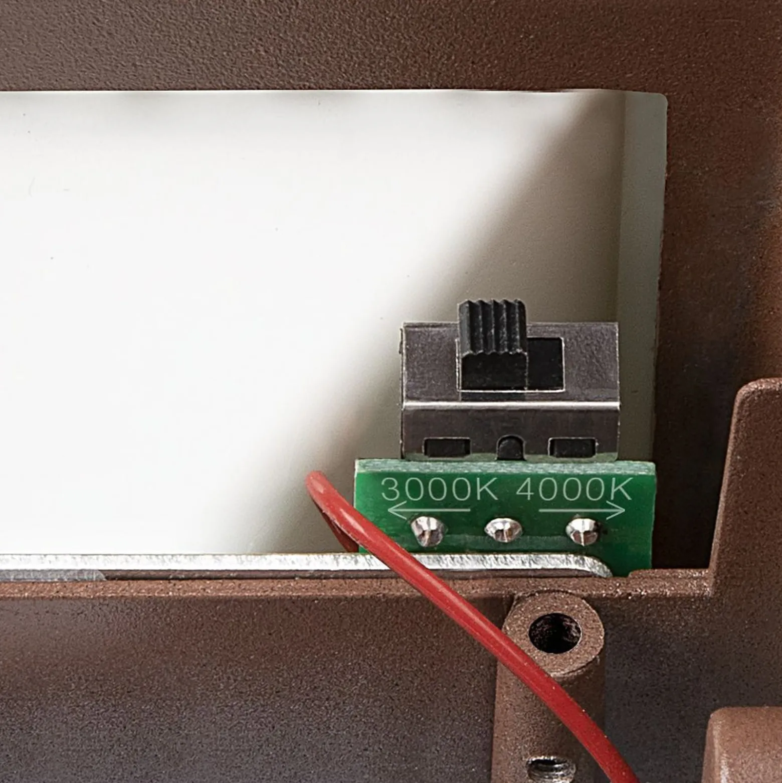 SLV Sitra LED-Außenwandleuchte up/down 20cm rost