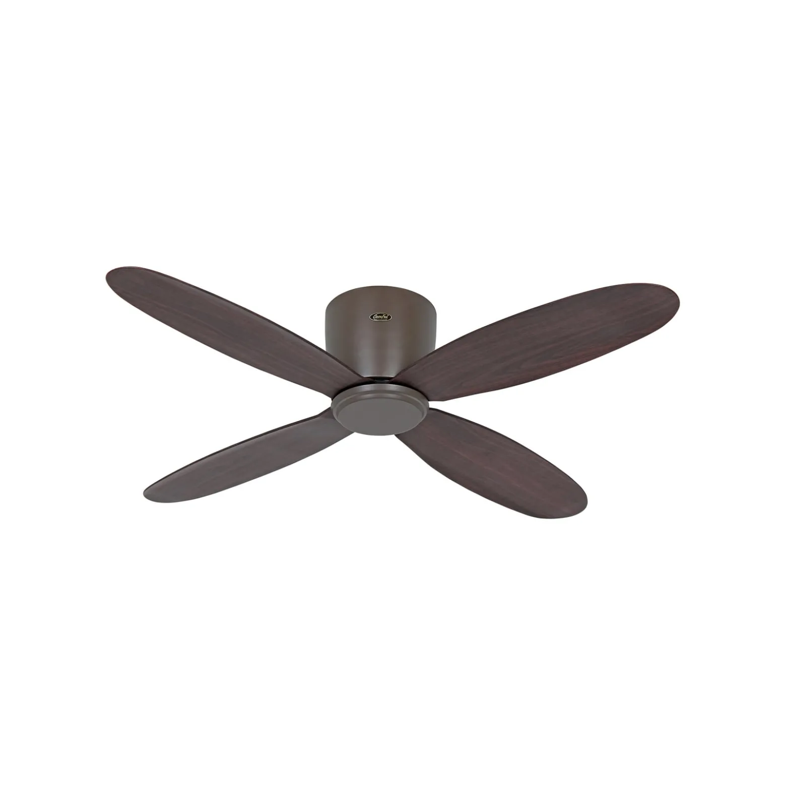 Smart Deckenventilator Eco Plano II, Ø 112 cm, nussbaum, DC