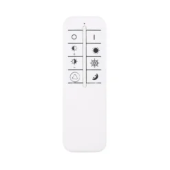 Smart LED-Deckenleuchte Jocelyn, weiß, CCT, Fernbedienung