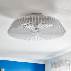 Smart LED-Deckenventilator Himalaya, weiß, DC, leise, Tuya