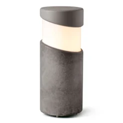 Sockelleuchte Block aus Beton