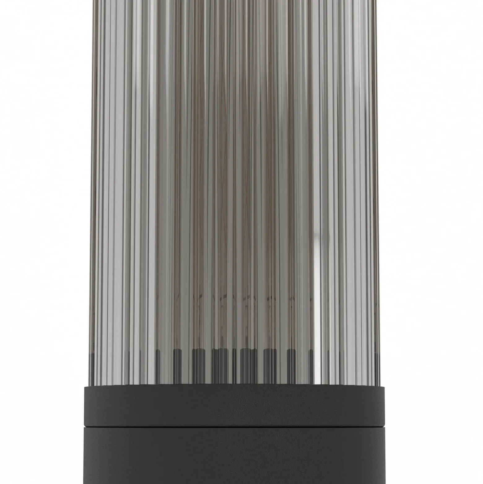 Sockelleuchte Salle, Höhe 46,5 cm, schwarz, Aluminium