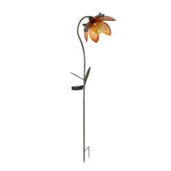 Solar-Dekoleuchte 33653 Erdspieß, einzelne Blüte