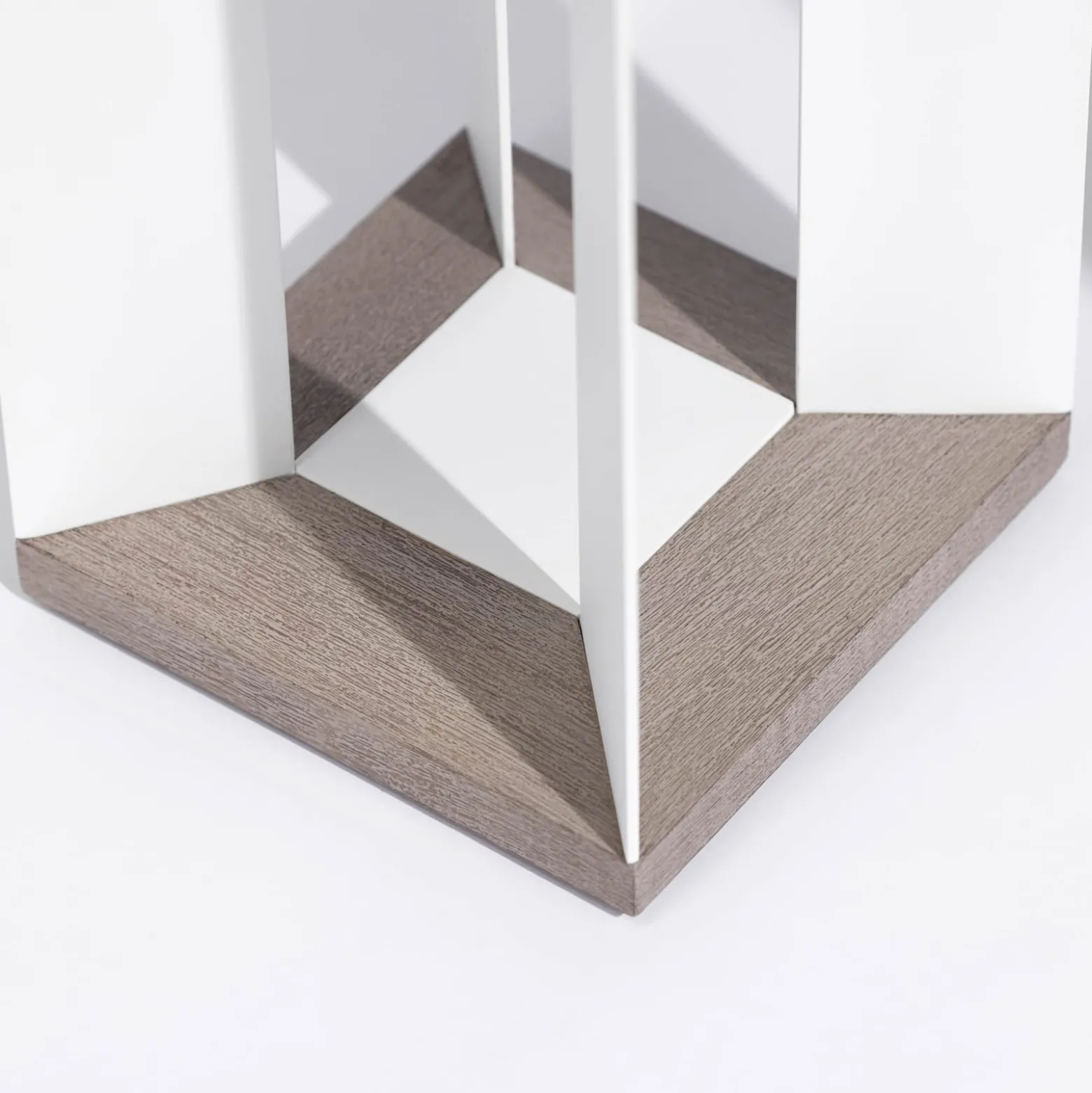 Solarlaterne Teckalu, Duratek/weiß, 45,5cm