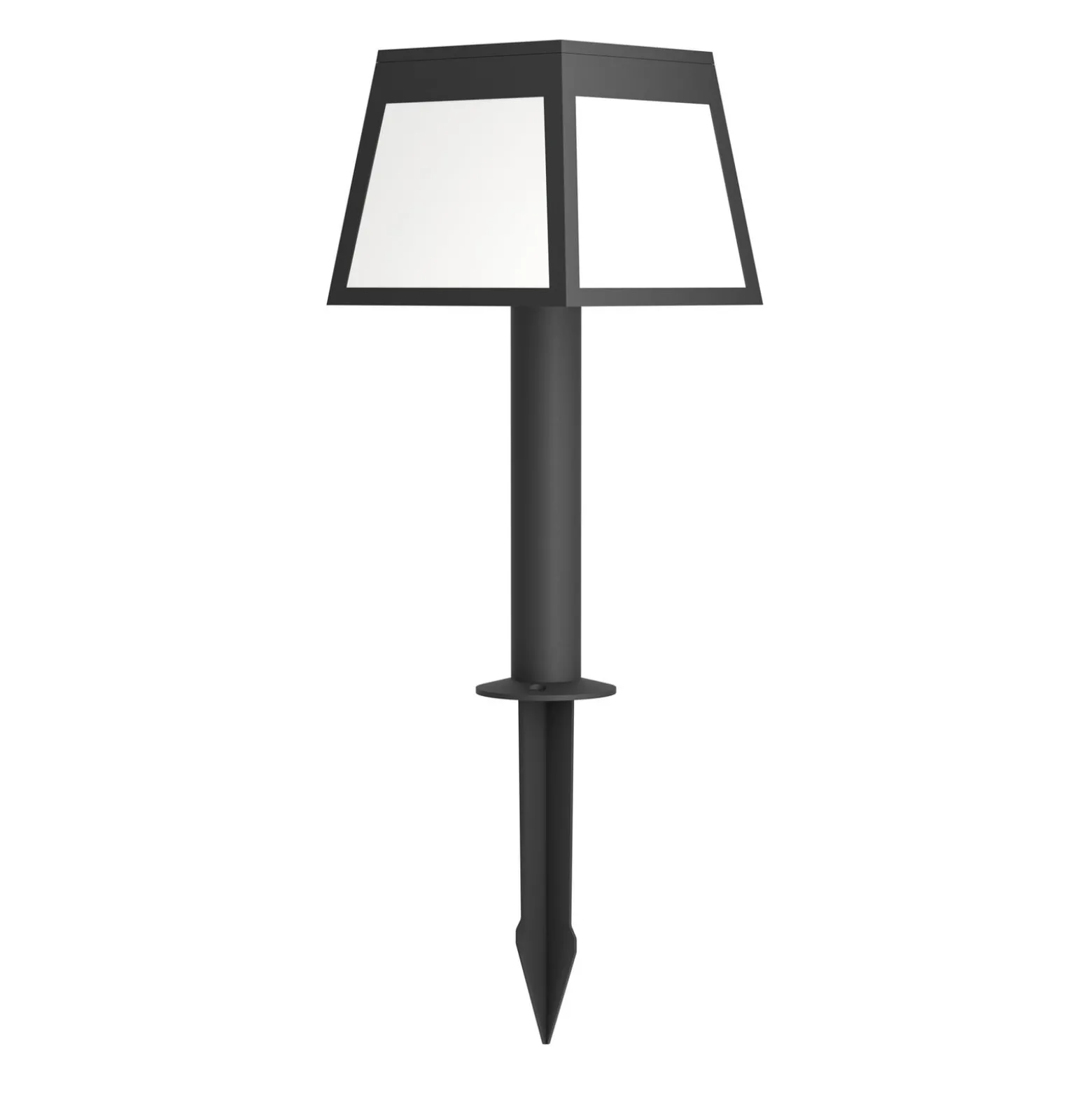 Solar-LED-Sockelleuchte Altilia, Höhe 56 cm, schwarz, Sensor