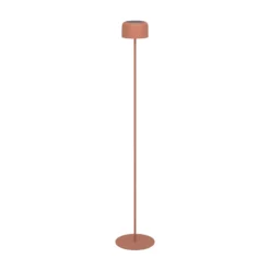 Solar-LED-Terrassenlampe Roccanova-L orangefarben Höhe 120cm