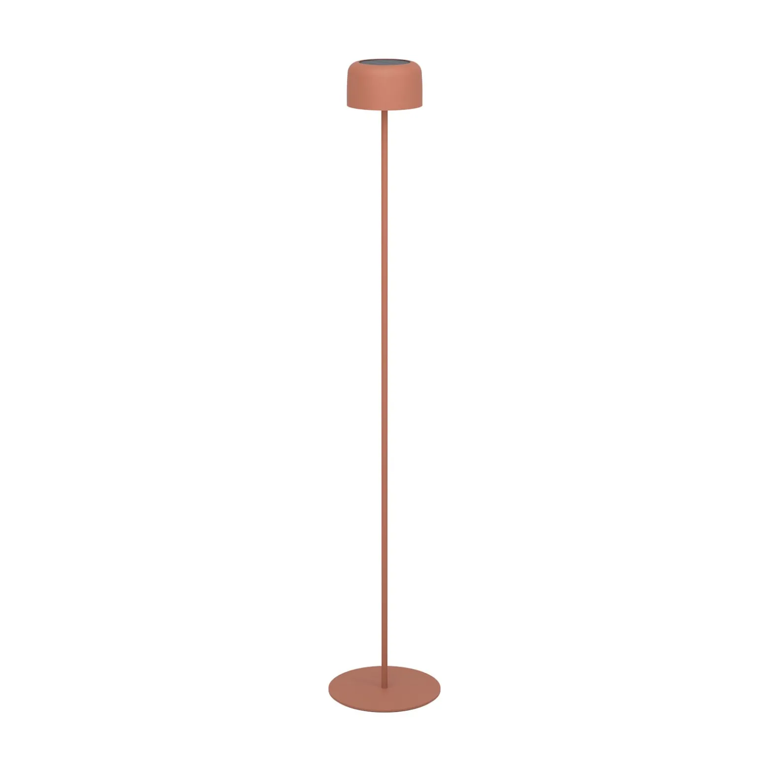 Solar-LED-Terrassenlampe Roccanova-L orangefarben Höhe 120cm