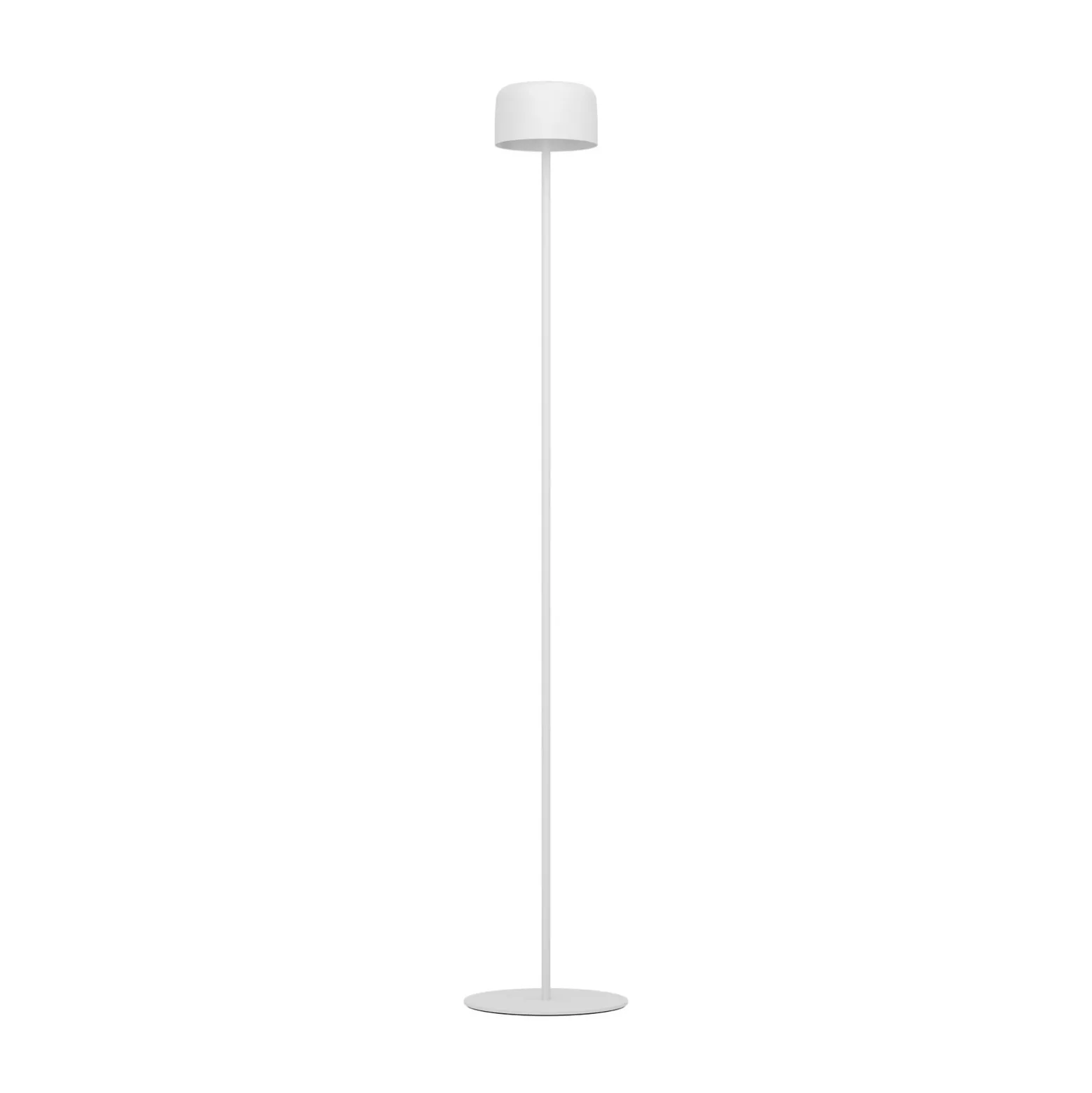 Solar-LED-Terrassenlampe Roccanova-L, weiß, Höhe 120 cm