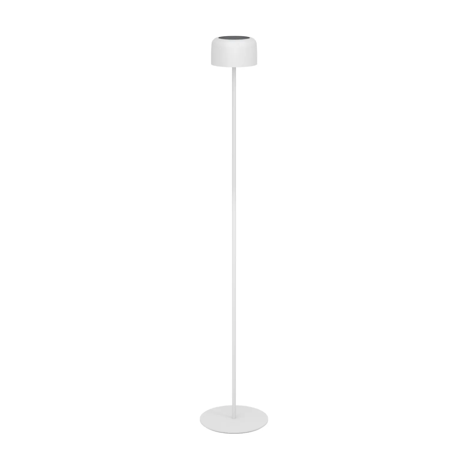 Solar-LED-Terrassenlampe Roccanova-L, weiß, Höhe 120 cm