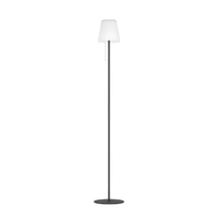 Solar-LED-Terrassenlampe Scordiano-L, schwarz, Höhe 120 cm
