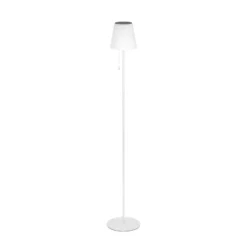 Solar-LED-Terrassenlampe Scordiano-L, weiß, Höhe 120 cm