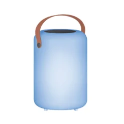 Solar-LED-Tischleuchte Orno, warmweiß und RGB