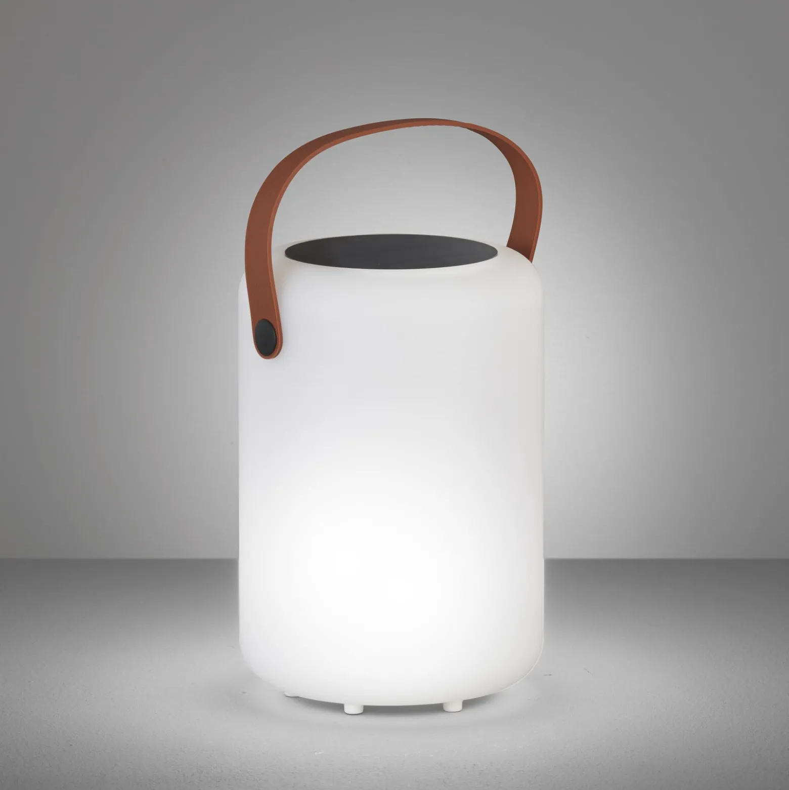 Solar-LED-Tischleuchte Orno, warmweiß und RGB