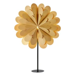 Standstern Maravilla, gold/schwarz Höhe 68 cm