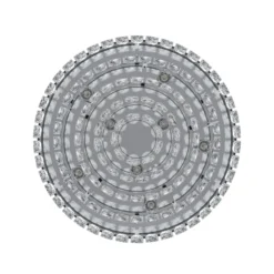 Stars of Light Deckenlampe Valparaiso, chrom Ø 48 cm Metall
