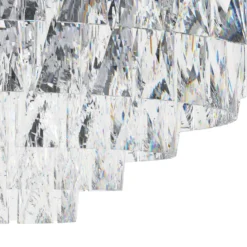 Stars of Light Deckenlampe Valparaiso, chrom Ø 48 cm Metall